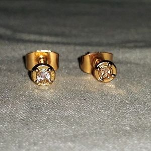 Tanzanite International Stone Stud Earrings (Pair)